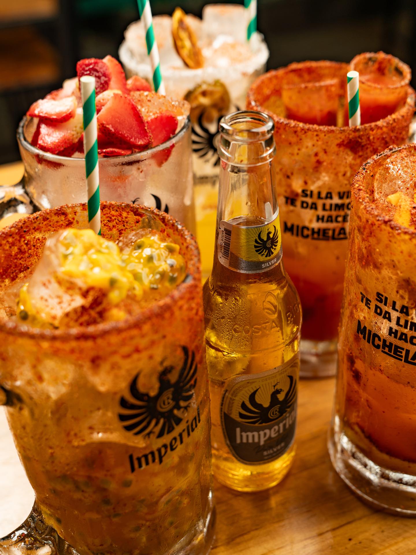 Micheladas y bebidas